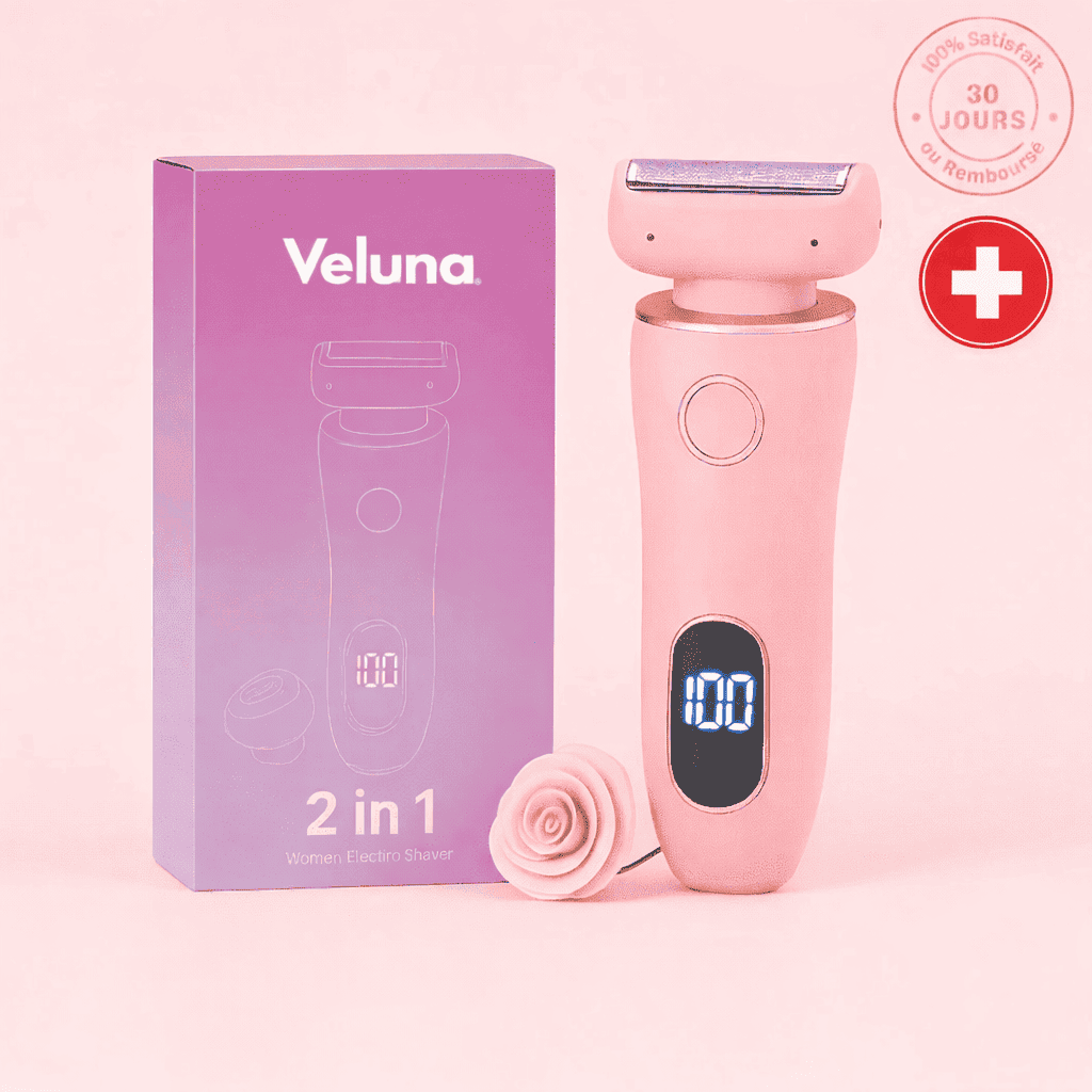 Veluna Glow™ - Épilateur Douceur 2-en-1